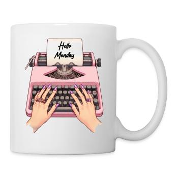 Hello Monday - Mug - white - Right