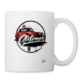 Cette voiture est une voiture classique - Mug blanc - blanc - Droite