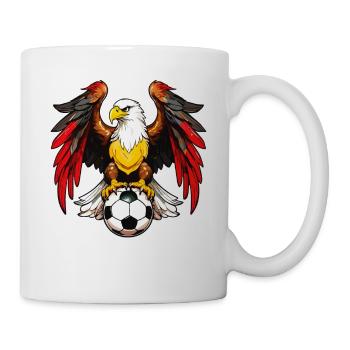 EAGLE FOOTBALL CONTOUR - Mug - white - Right