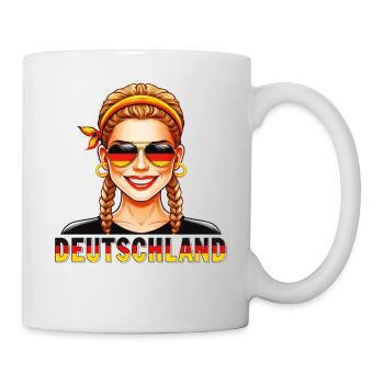 GERMANY WOMAN - Mug - white - Right
