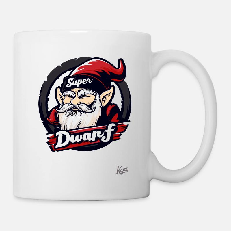 The Funny Hero: Super Dwarf - Tasse - Weiß