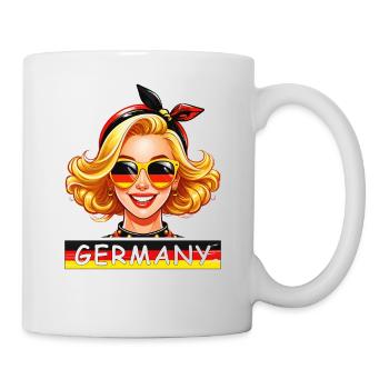 GERMANY WOMAN - Mug - white - Right