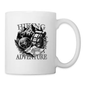 Hiking Mountaineering Adventure Outdoor - Mug - white - Right