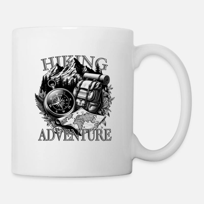 Randonnée Alpinisme Aventure Plein Air - Mug blanc - blanc