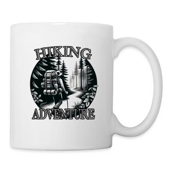 Hiking Adventure Outdoor Mountaineering - Mug - white - Right