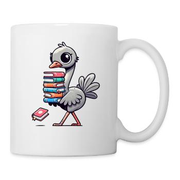 Reading Books Strauss Book Book Lover - Mug - white - Right