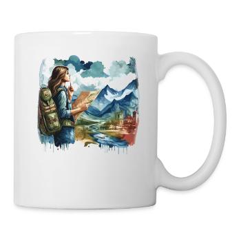 Travel Traveling Adventure Traveler - Mug - white - Right