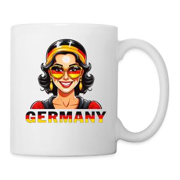 GERMANY WOMAN - Mug - white - Right