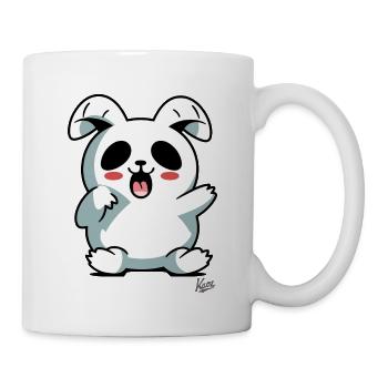 Another bunny and super-cute and cool bunny - Mug - white - Right