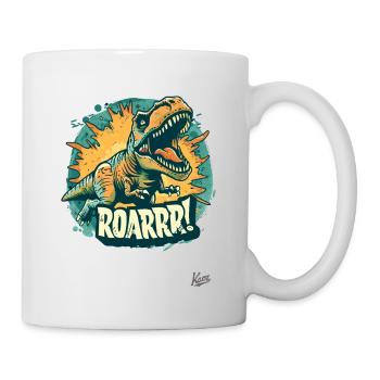 Another Rex Roar Dino Dinosaur - Mug - white - Right