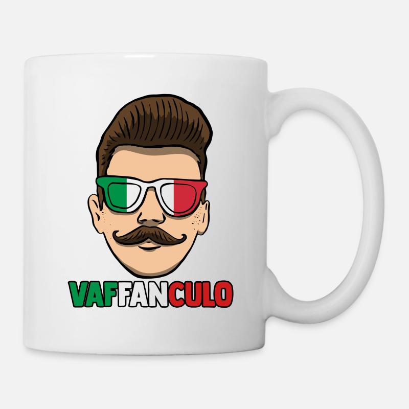Italie Vaffanculo italien - Mug blanc - blanc