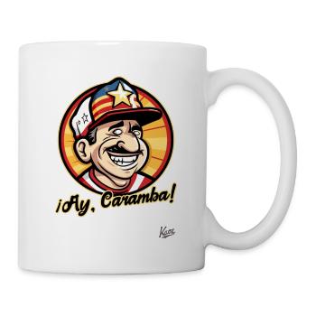 Mexique Espagne USA Patriot : Ay Caramba ! - Mug blanc - blanc - Droite