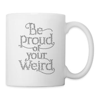 Soyez vous-même, fier - Mug blanc - blanc - Droite
