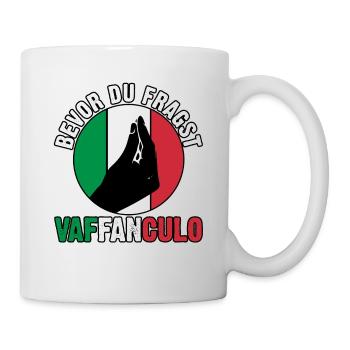 Italie Vaffanculo italien - Mug blanc - blanc - Droite