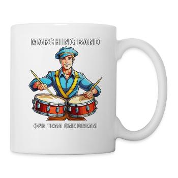 MARCHING BAND ONE TEAM ONE DREAM - Mug - white - Right
