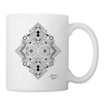 PRINTED CIRCUIT 1 schwarz - Tasse - Weiß - Rechts