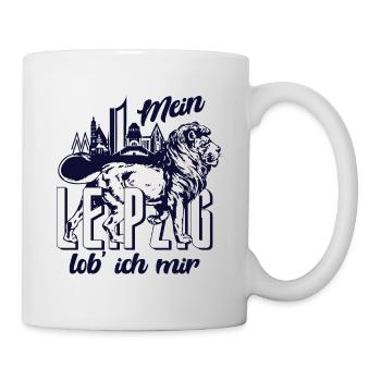 I praise my Leipzig Hell - Mug - white - Right