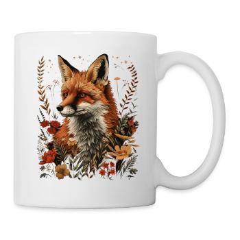 Nature Floral Fox - Mug - white - Right