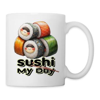 Sushi My Day - Mug - white - Right