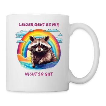 LEIDER GEHT ES MIR NICHT SO GUT - Tasse - Weiß - Rechts