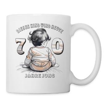 CHILD 70TH BIRTHDAY - Mug - white - Right
