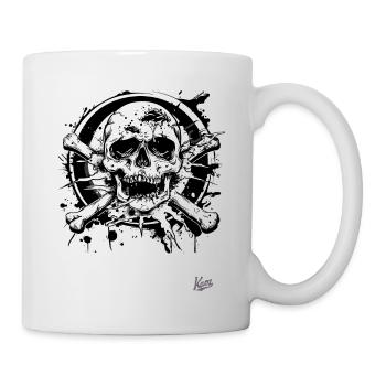Trash Core: Skulls and Bones - Mug - white - Right