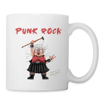Les vieux punks ne meurent jamais - Le meilleur punk rock du monde - Mug blanc - blanc - Droite