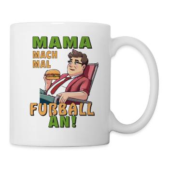 CHAISE LONGUE HOMME MAMAN ALLUME LE FOOTBALL - Mug blanc - blanc - Droite