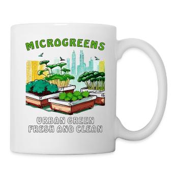 MICROGREENS URBAN GREEN FRESH AND CLEAN - Mug - white - Right