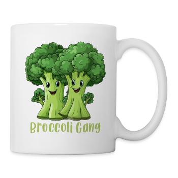 Broccoli Gang - Tasse - Weiß - Rechts