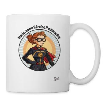 Marie, our radioactive heroine - Mug - white - Right