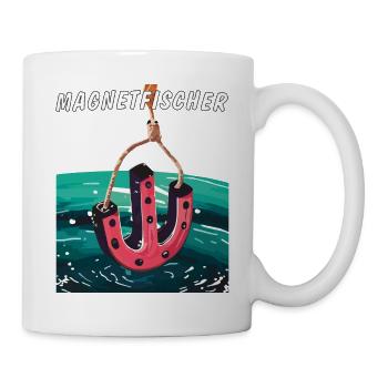 AIMANT FISCHER - Mug blanc - blanc - Droite