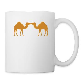 You And Me Baby Ain't Nothing But Camels Funny - Mug - white - Right