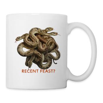SCHLANGEN, KÜRZLICHES FEST - Tasse - Weiß - Rechts