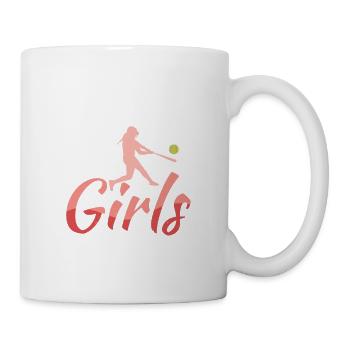 Let's Do This Girls Softball Baseball - Tasse - Weiß - Rechts
