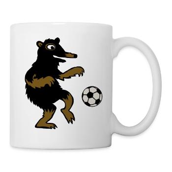 Bear Football - Mug - white - Right