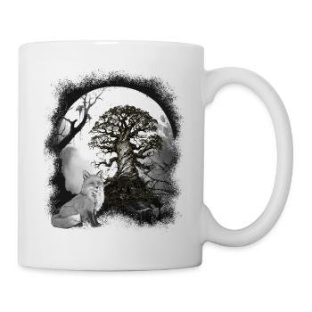 Halloween Forest Fox Foxes Fairy Tale Fairy Tale Character - Mug - white - Right