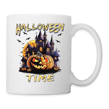 HALLOWEEN CASTLE PUMPKIN - Mug - white - Right