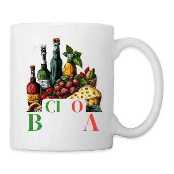Ciao Bella - Tasse - Weiß - Rechts