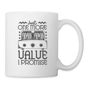 Nur noch eine Röhre - Vakuumröhren - Tasse - Weiß - Rechts