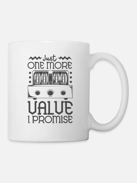 Nur noch eine Röhre - Vakuumröhren - Tasse - Weiß
