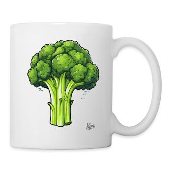 The big, bad broccoli - Mug - white - Right