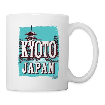 Kyoto Japon : la tradition rencontre la tendance - Mug blanc - blanc - Droite