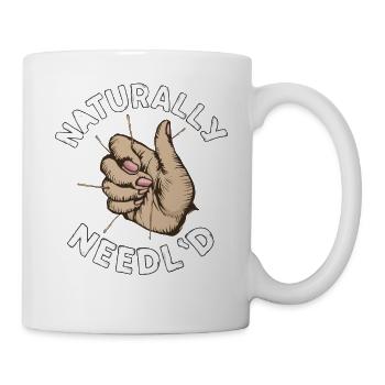 Acupuncture - Mug blanc - blanc - Droite