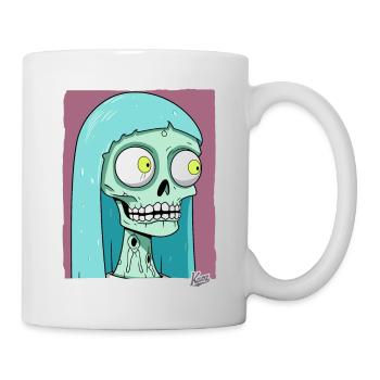 Marriage of the Skull Zombie Bride - Mug - white - Right