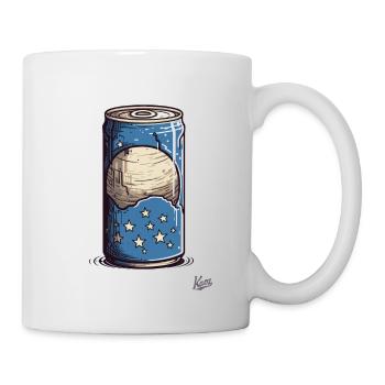 Beverage can with moon and stars flavor - Mug - white - Right