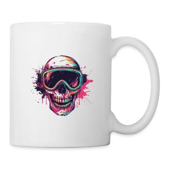 Ski Skull Masque de ski Skull - Mug blanc - blanc - Droite