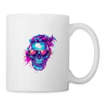 Techno Skull Party - Mug - white - Right