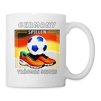 FOOTBALL GERMANY PLAY DREAM WIN - Mug - white - Right