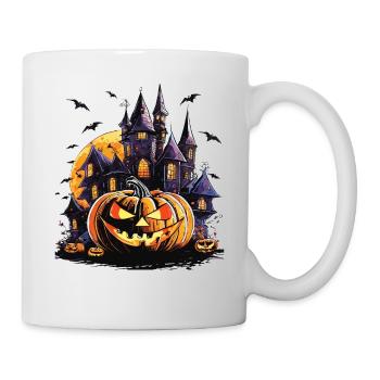 HALLOWEEN CASTLE PUMPKIN - Mug - white - Right
